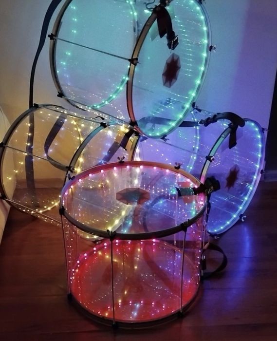 Плексигласов тъпан последна бройка! 20 инчов светещ