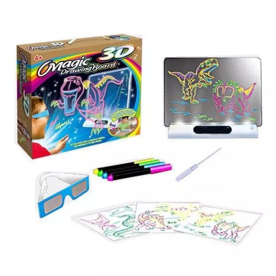 3D Детска магическа дъска комплект за рисуване Magic Drawing Board