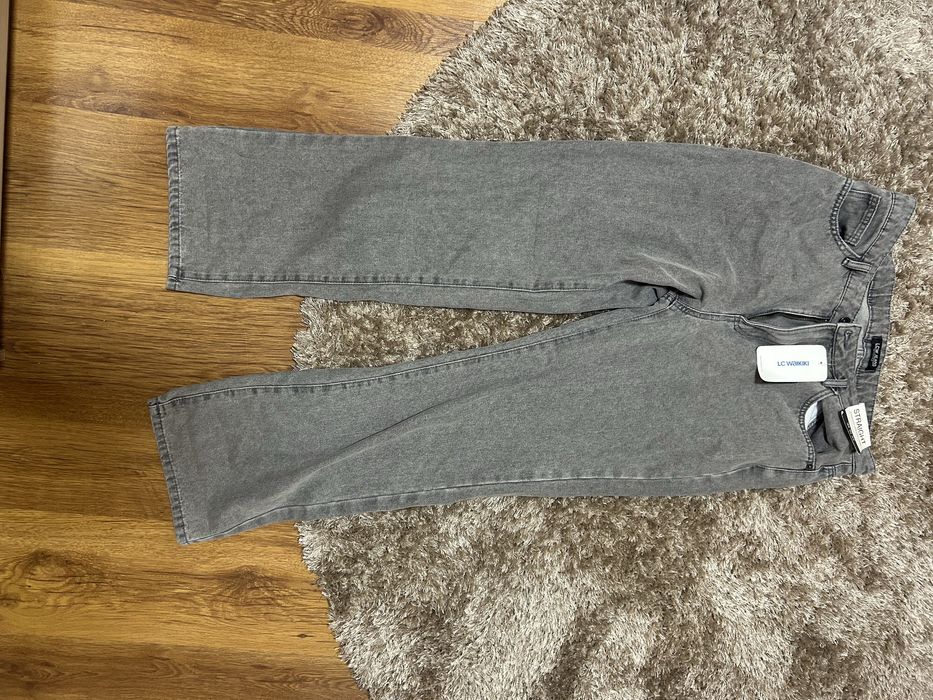 Дънки с широк крачол Л размер