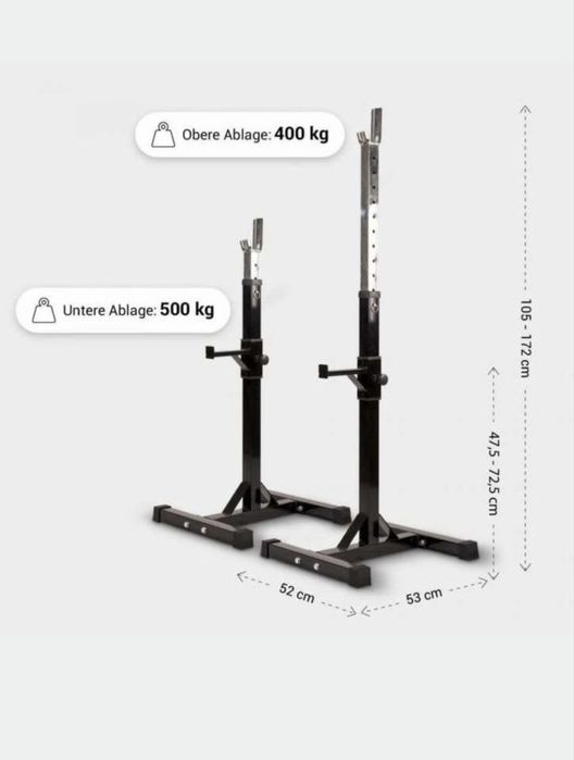 Suport bara reglabil