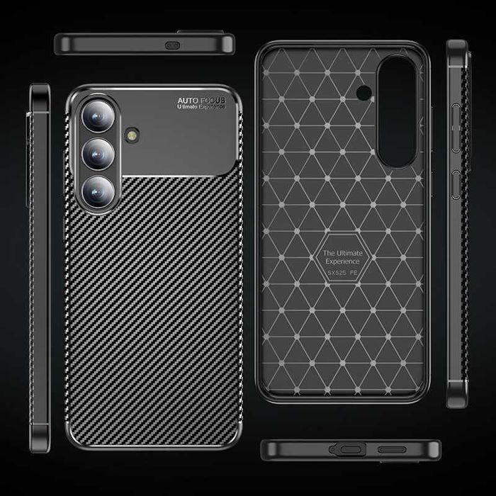 Samsung Galaxy S25 FE - Удароустойчив Кейс Гръб FIBER