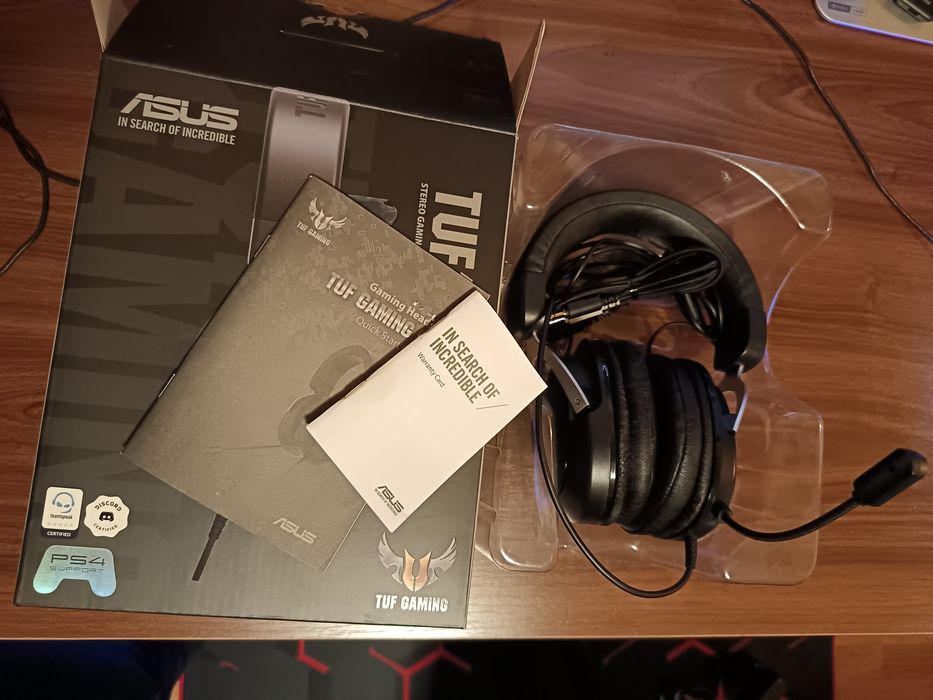 Гейминг слушалки ASUS TUF GAMING H3