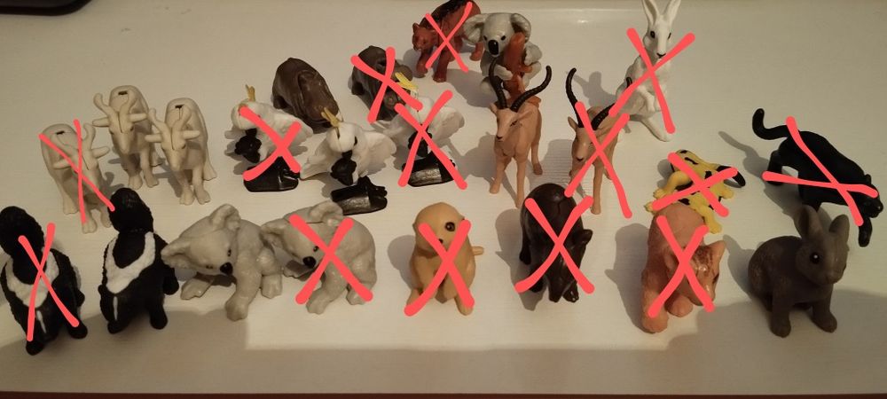 Kinder - Играчки - Киндер - Животни - Колекция - 1 - 2 - 3 - 4