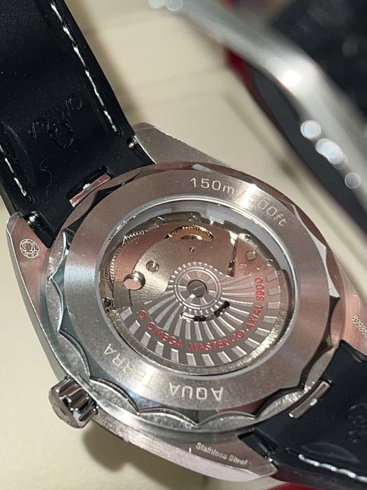 Vand Omega Seamaster Aqua Terra (White dial) nu rolex