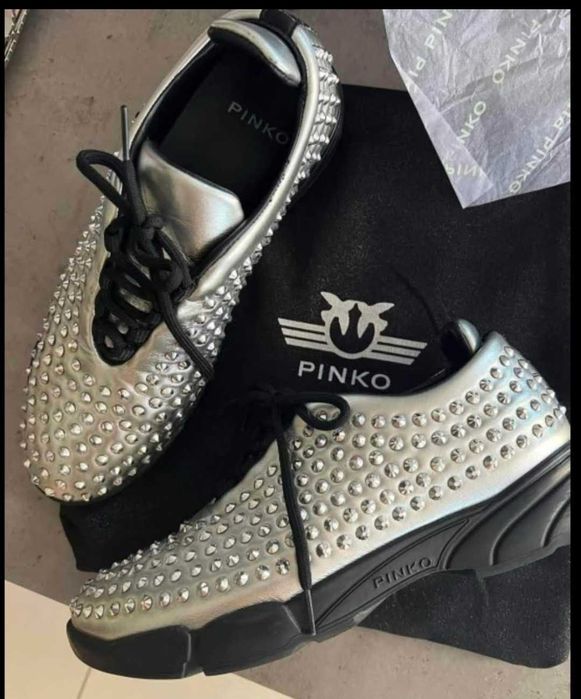 Ботуши Patrizia Pepe рр 39, Маратонки PINKO 39 рр