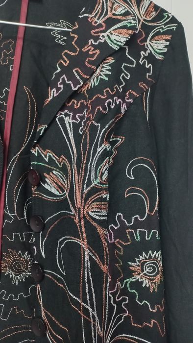 Шикарный костюм лён  р.44-46