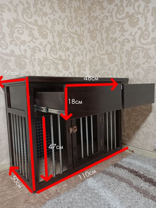 Клетка, вольер, тумба для собак или кошек