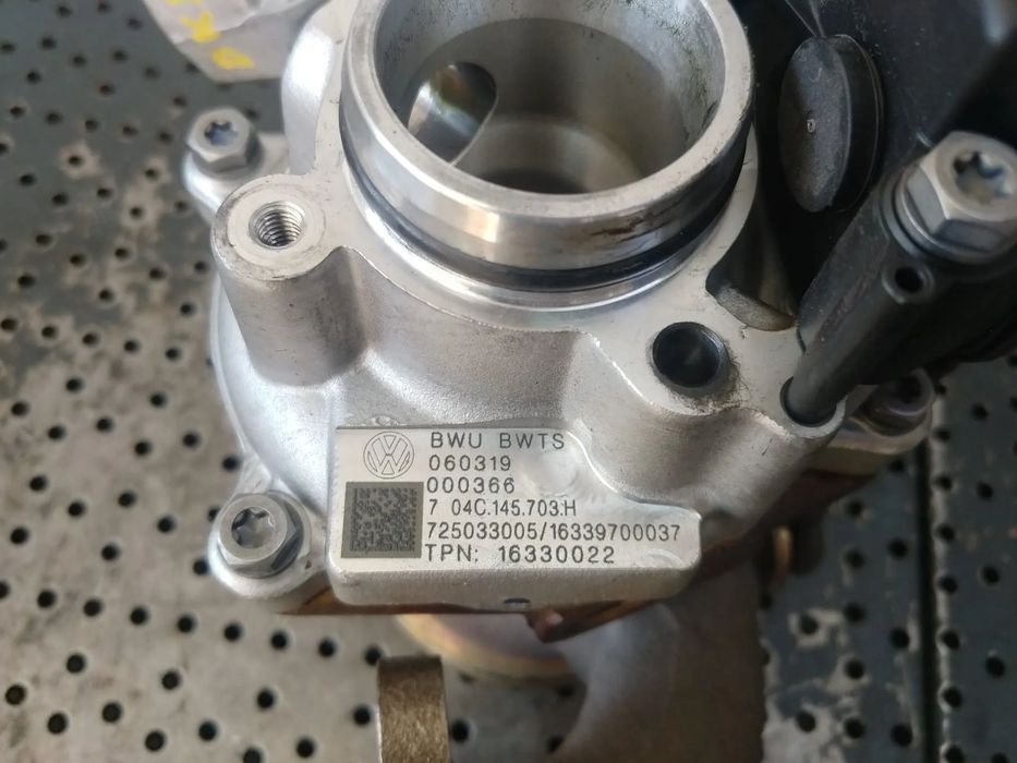 turbina 1.0 tsi dkr vw golf 7  audi a3 8v skoda fabia 3 octavia 3 04c145703h