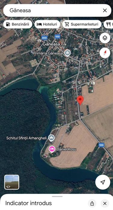 Teren Intravilan Ganeasa Ilfov Central la DJ 100