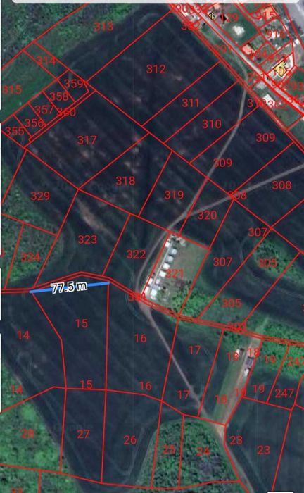 Продава се Парцел в Черноморец - 1441 кв.м за 25 €/кв.м - Снимка #1