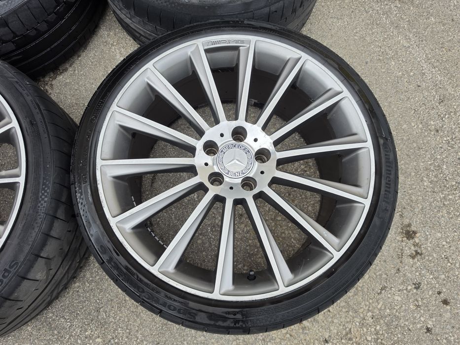 5х112/19 Мерцедес AMG Спорт Пакет с гуми 5x112/19 Mercedes
