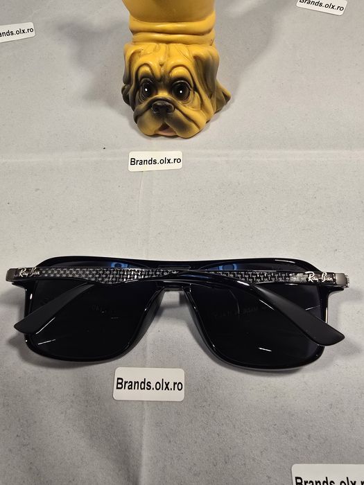 Ochelari de soare polarizati Ray-Ban RB4181, Black, Made in Italy