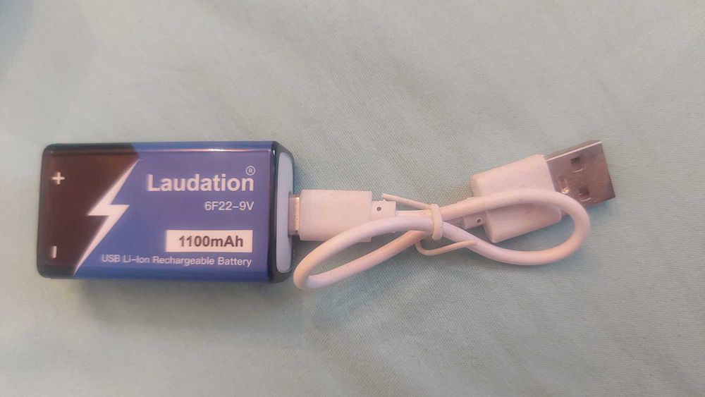 5 бр. Батерии 9V с usb за зареждане