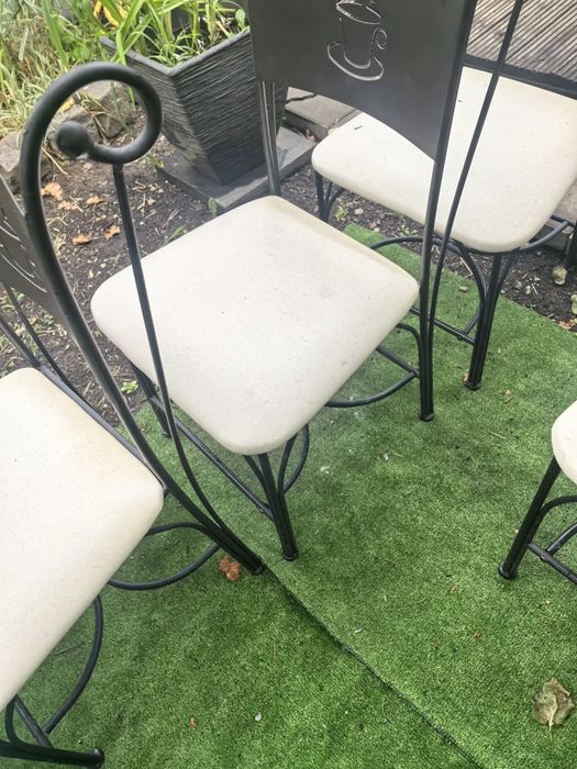 Scaune gradina din metal