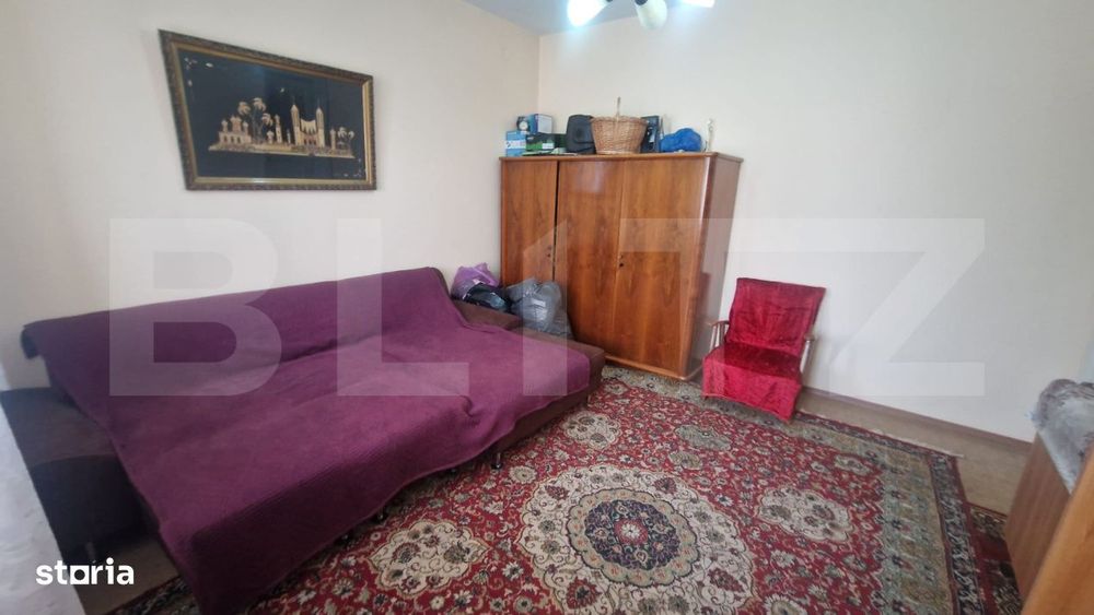 Apartament decomandat, 60 mp, etaj 2, cu pivnita in acte 16 mp