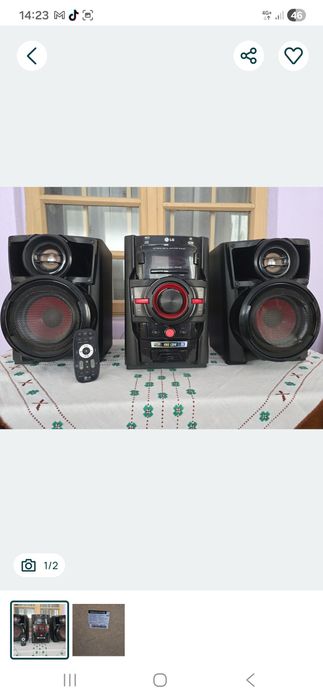 Sistem audio Lg foarte bun