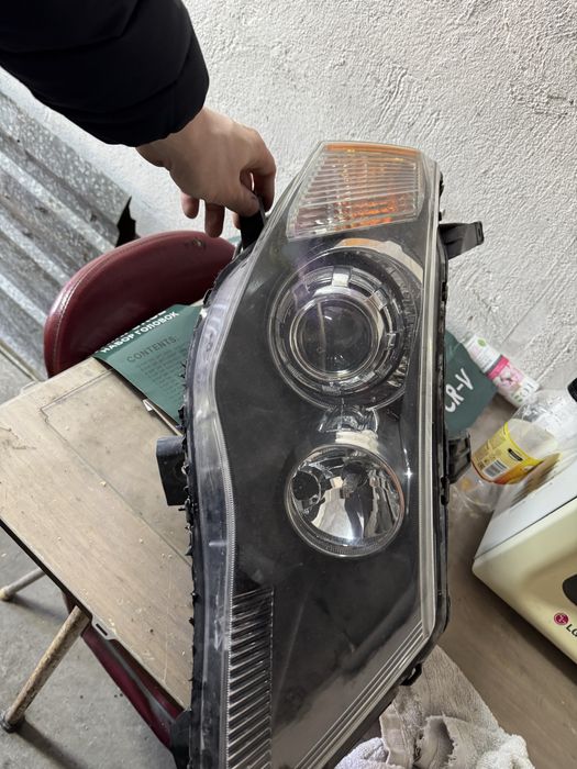 Фары Митсубиси аутлендер хл