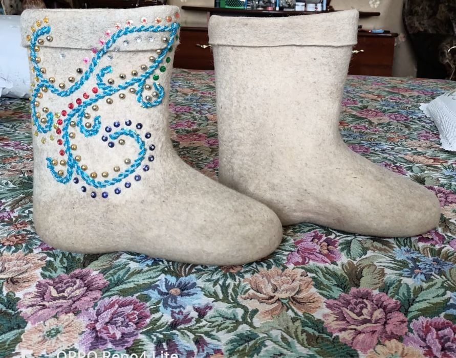 Валенки расписные