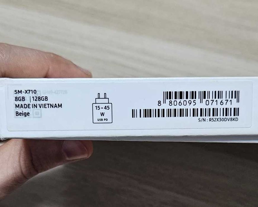 Tableta Samsung Galaxy Tab S9 WiFi 384GB 8GB RAM