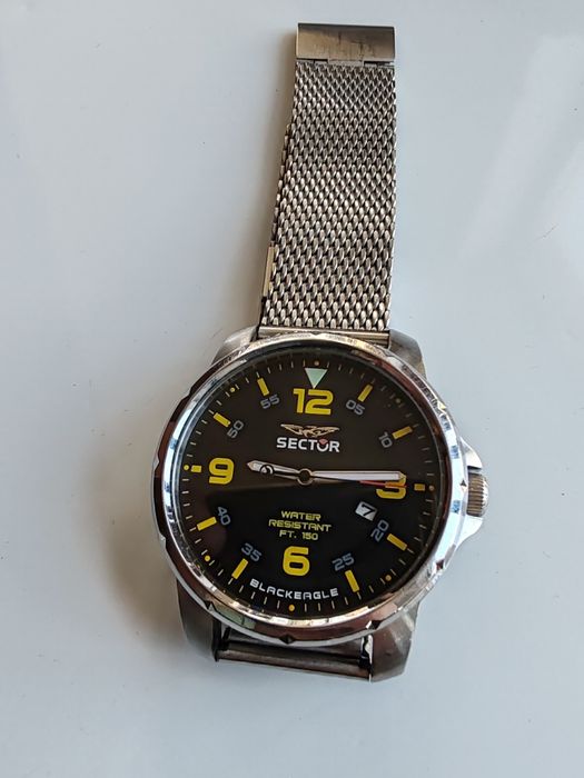 Ceas Sector Black Eagle Quartz 46,5 mm