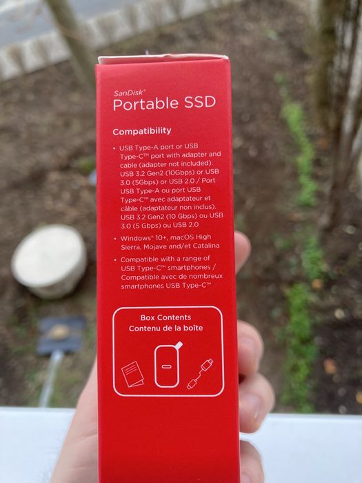 Ssd portabil sandisk 2tb