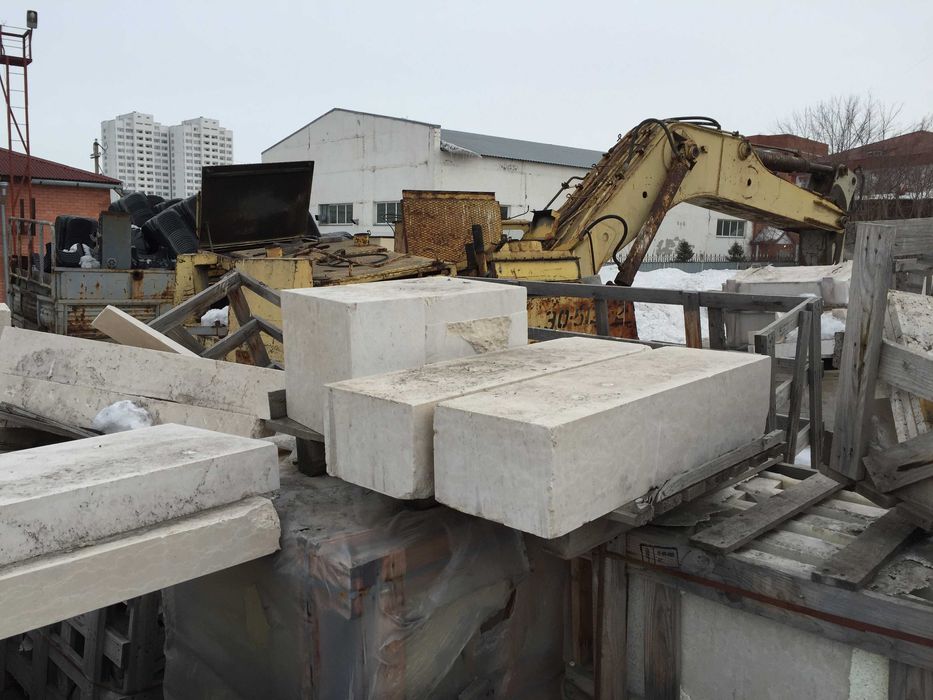 Мрамор изделия остатки