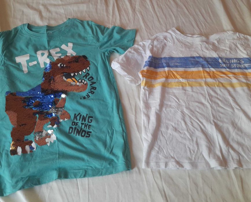 Детски лот за момче 8-10 год.+ подарък бяла тениска.