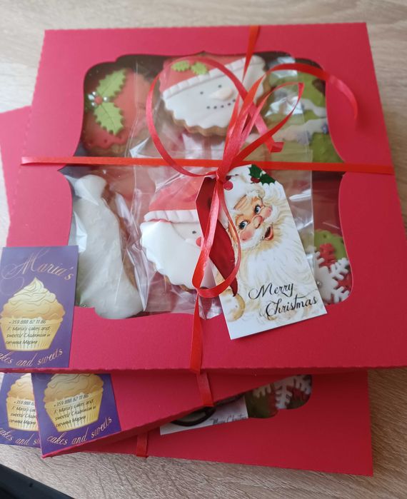 Адвент Коледен календар с меденки/