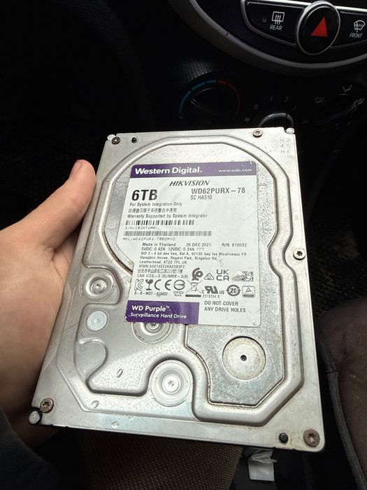Жесткий диск 6ТВ