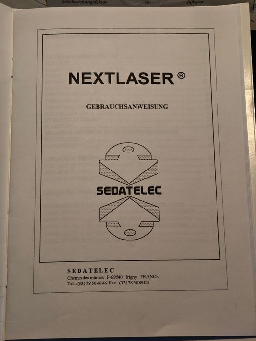 Laser Terapeutic Profesional Sedatelec Nextlaser - Laserterapie / Acupunctură