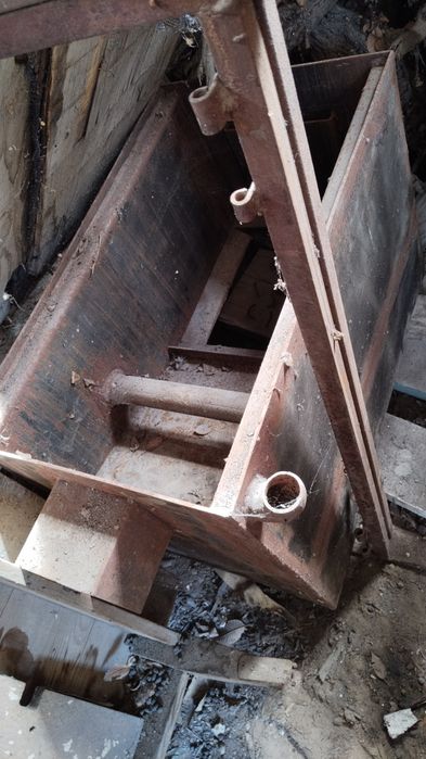 Печь паравого отопление новый