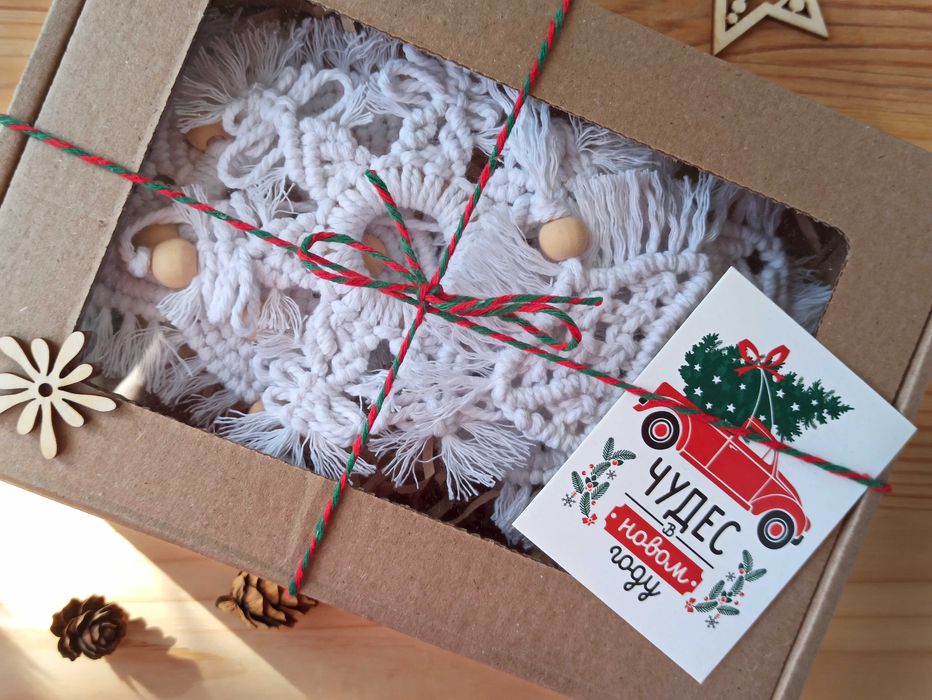 Елочные игрушки ручной работы