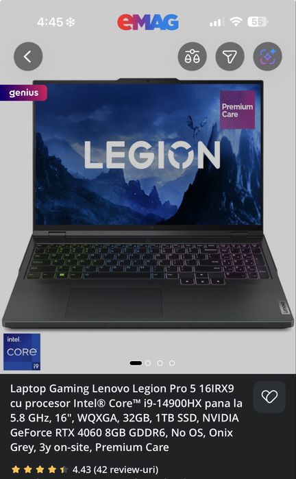 Lenovo legion pro 5