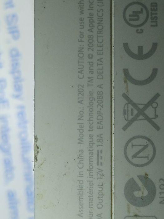 Incarcator alimentator Apple A1202  12v  1,8Aperfect functional

#7