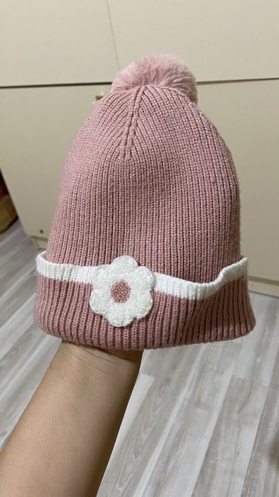 Шапка для девочки, 1 - 2 лет !