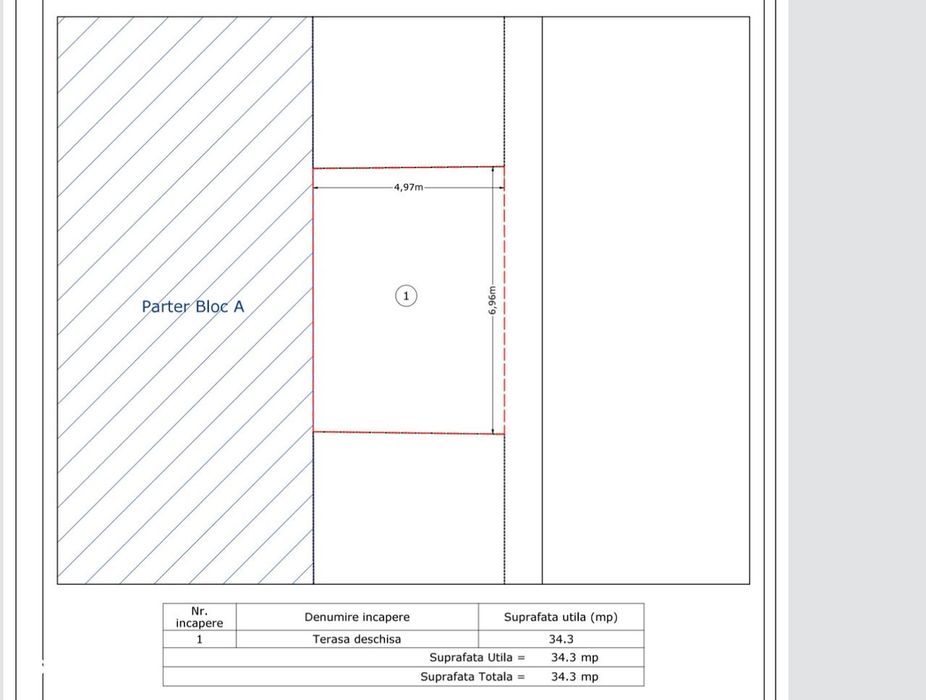 Apartament 2 camere în Sectorul 6, curte proprie(34 mp), complex rez.