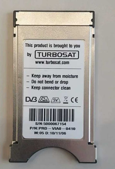 Pcmcia Viaccess DVB модуль