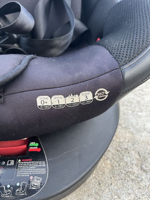 Scaun auto pentru copii cu Isofix