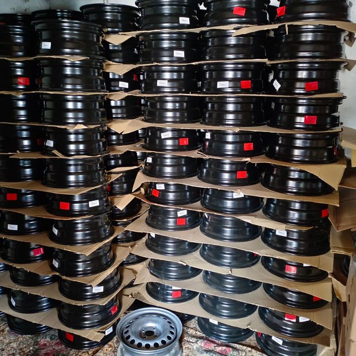 Железные штампованные Диски Темір Дискілер