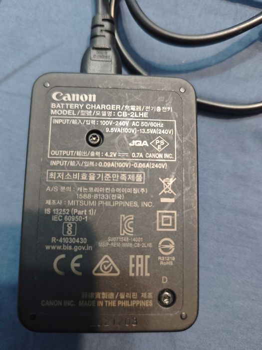 зарядно устройство Canon CB-2LHE Зарядно у-во
