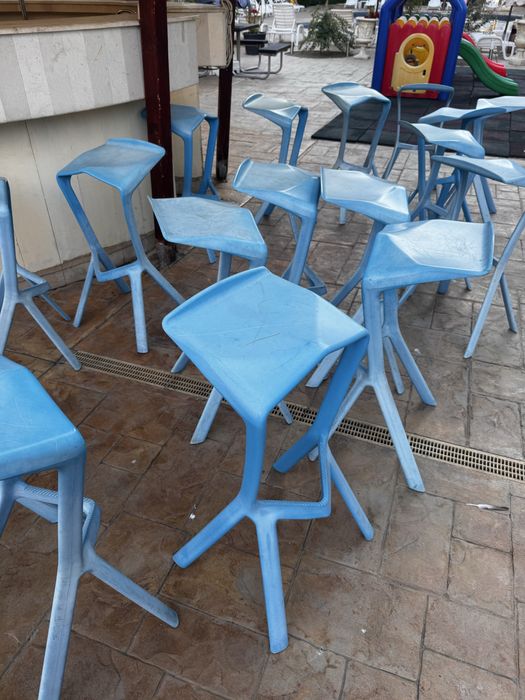 Бар столчета от пластмаса