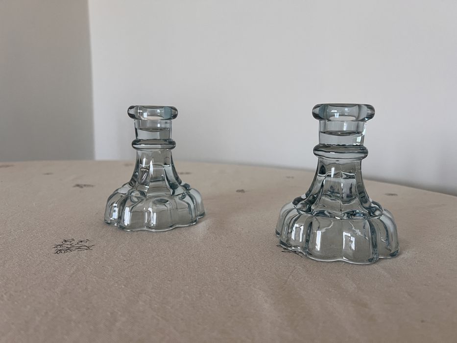 Set sfestnice de sticla - sfestnic, obiec decor