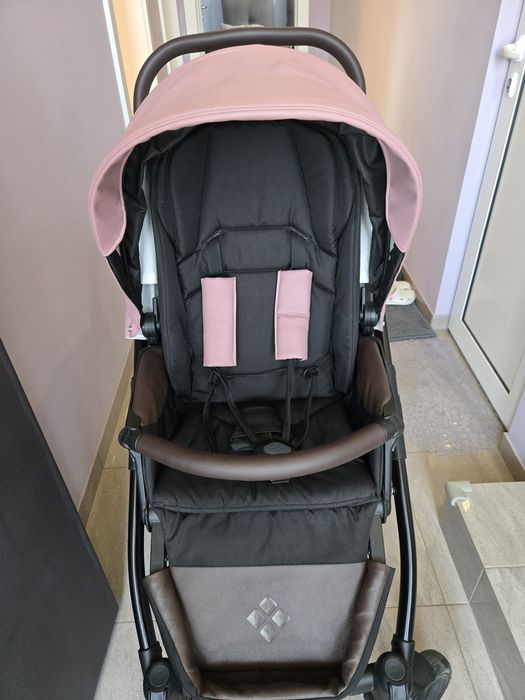 Детска количка bebetto luca pink 2in1