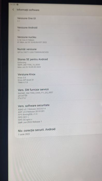 Tabletă Samsung Tab A 10.5 inch