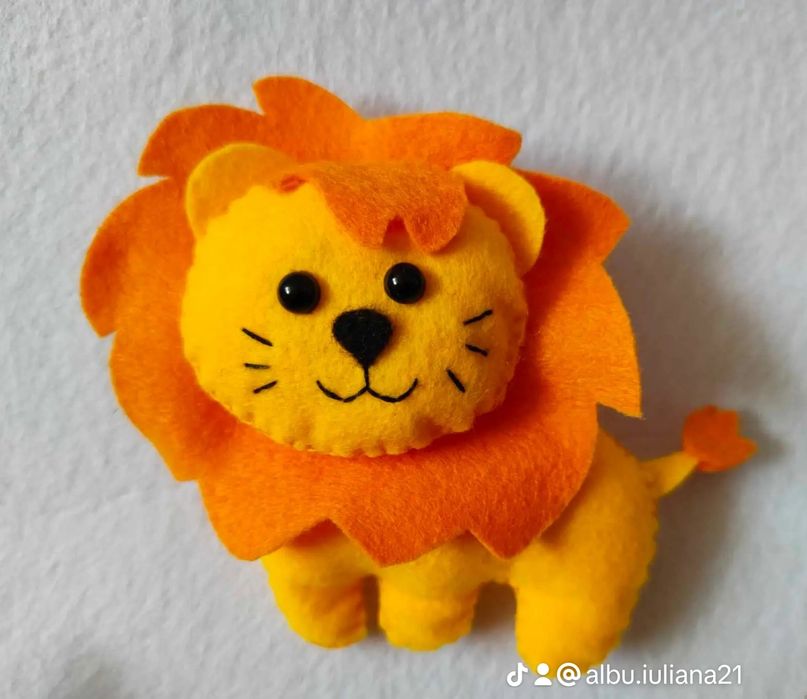 Figurine fetru pentru lumanari botez