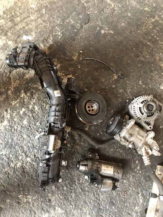 Galerie admisie bmw b47d20 fulie vibrochen alternator compresor clima