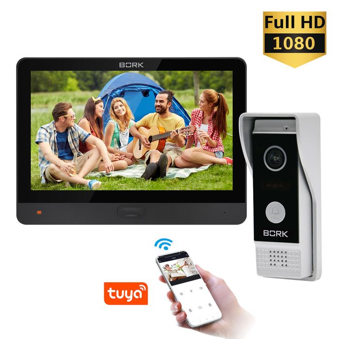 Распродажа IP ДОМОФОН модель 86205 с экраном в 10 дюймов с вызовом на