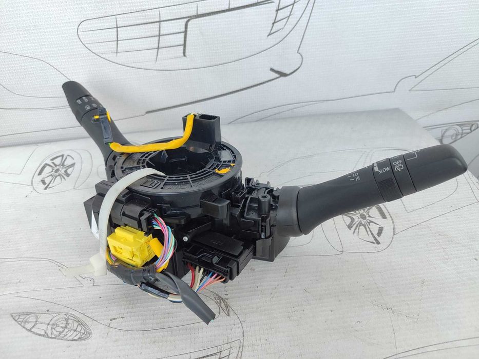 Ansamblu manete comenzi volan + spiră Suzuki Baleno IV M338X37410-68P50 2016 / [2015-2026] / (5B3)