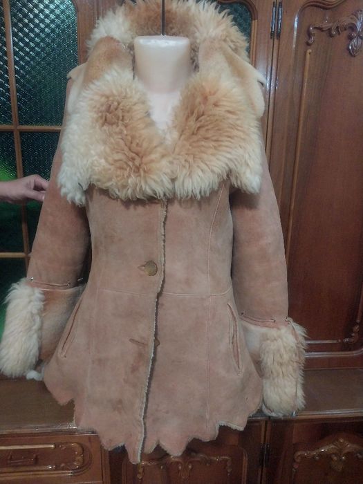 Полушубок из натуральной овчины