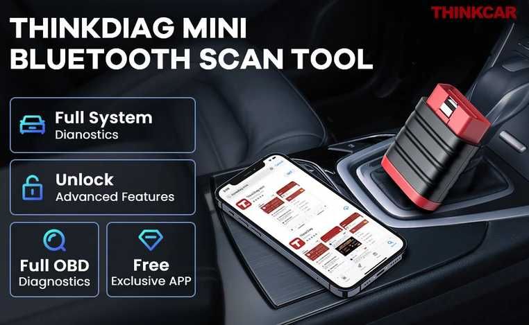 Launch THINKDIAG MINI: Tester /Diagnoza Multimarca ORIGINAL cu Licenta